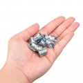 Uxcell 5 16-18 X 15mm Threaded Inserts Nuts 50pcs For Wood Furniture Interface Hex Socket Drive Insert With Wrench