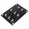 X Autohaux Car Front Bumper Tow Hook License Plate Mount Bracket Holder Set For Mitsubishi Lancer Evo