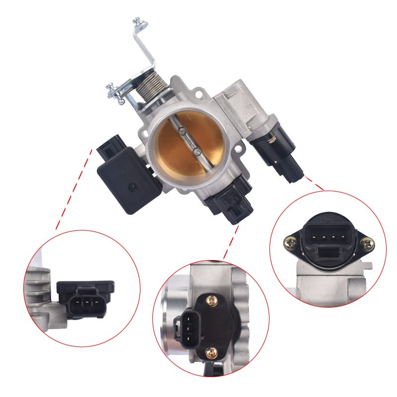 62mm High Flow Power Throttle Body Replacement For 1996 2001 Jeep Cherokee Wrangler Grand Tj 4 0l Oe Part 53032023ab