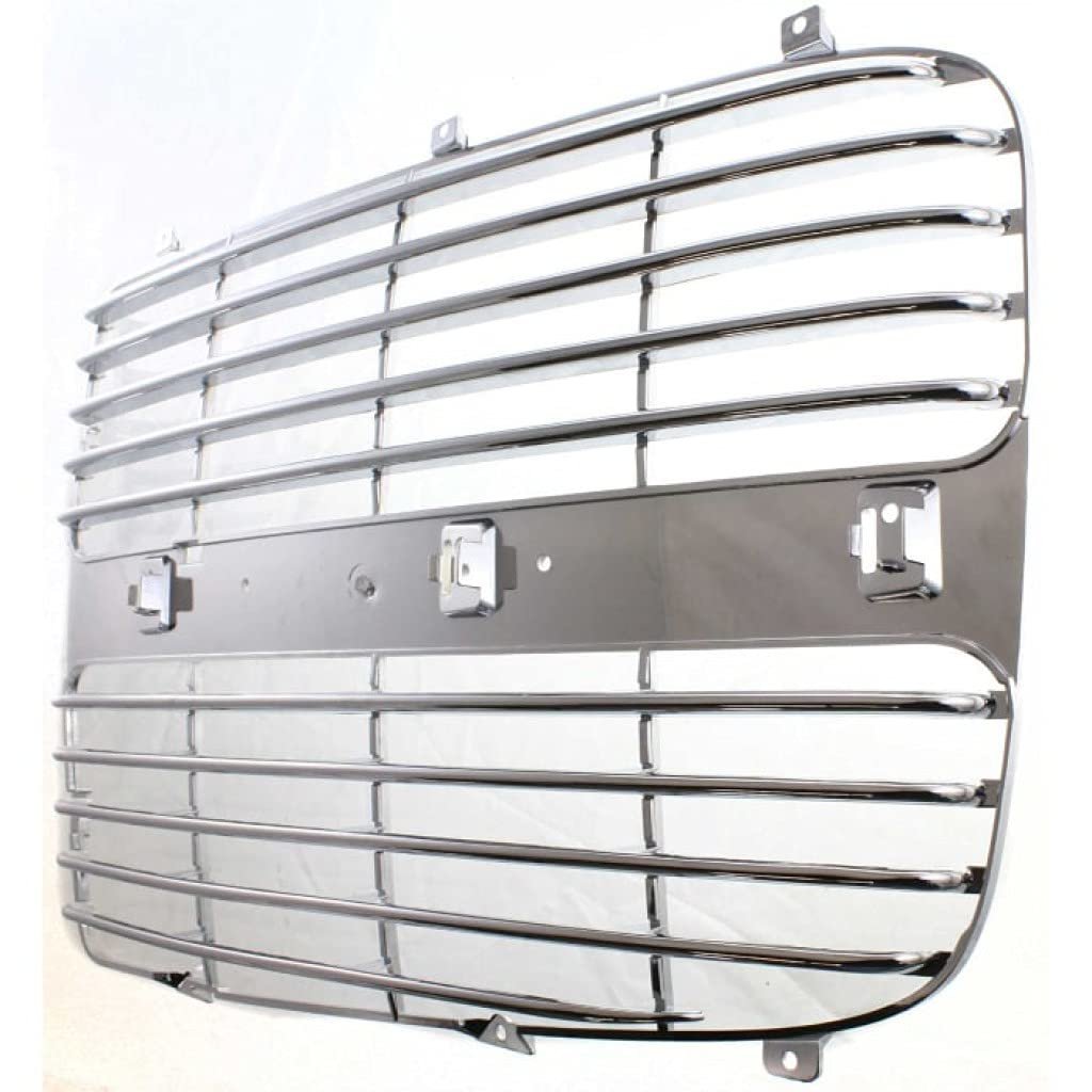 Grill Insert Assembly For Dodge Ram 2500 3500 2003 2004 2005 Passenger Side Horizontal Bar Chrome Plastic Ch1201104 5073296aa