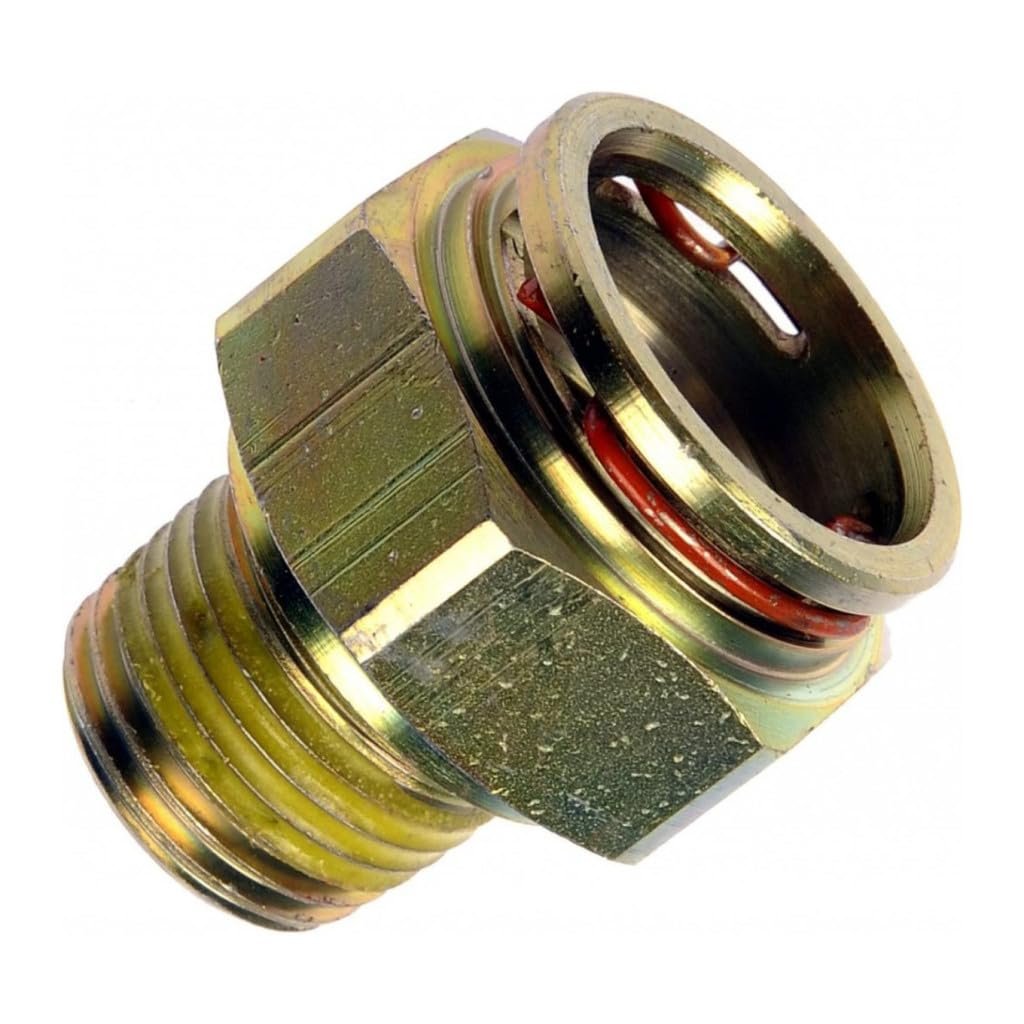Oil Cooler Line Connector For Gmc C7500 C6500 Topkick C3500hd 2001 2002 Steel Natural Straight Angle Male Thread To Quick