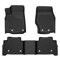 Pit66 Floor Mats Cargo Liners For Jeep Grand Cherokee 2022-2024 Include 4xe Not L Or Wk Heavy Duty 3-piece Premium All Weather 