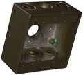 Morris 36224 2-gangs 3-outlets Weatherproof Box 