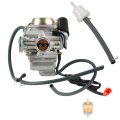 Carburetor Replacement For Gy6 150cc 250cc Scooter Moped Fits Most 125cc 4 Stroke Engine Scooters 