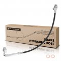 A-premium Front Driver Brake Hydraulic Hose Compatible With Ford Models F-250 1989-1996 For F-350 1990-1994 Replace F0tz2078c