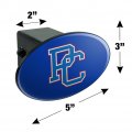 Presbyterian College Primary Logo Oval Tow Hitch Cover Trailer Plug Insert 2