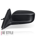 Auto Dynasty Ho1320150 Factory Style Driver Left Side Mirror Manual Folding Adjust Compatible With Honda Accord 03-07 Paint To