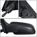 Auto Dynasty Ho1320150 Factory Style Driver Left Side Mirror Manual Folding Adjust Compatible With Honda Accord 03-07 Paint To