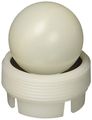 42725 2 In Backwater Valve Device For Integral Trap Shower Drain Pvc Round White Sump Bowl With Fip Threadway And Cleanout 