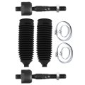 Ocpty New 4-piece Fit For 2005012 Acura Rl 2003-2007 Honda Accord 2 Front Inner Tie Rod End 2 Steering Rack Boot 