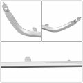 To1044115 Front Grill Trim Moulding Center Grille Molding Compatible With Scion Ia Toyota Yaris 2016-2020 Polished Chrome