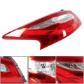 Rear Left Tail Light Assembly For Altima 2016 2017 2018 Driver Side Outer Brake Lamp Replacement Chrome Housing And Red Lens
