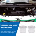 Uxcell Shifter Cable Bushing For Ford Transit Connect Transmission Range Selector Lever Replace Kv6z-7k340-a Dg9z-7k340-a