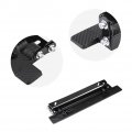 Car License Plate Mount Bracket Universal Adjustable Carbon Fiber Holder Frame