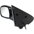 Driver Side Door Mirror For Chrysler Town And Country 2001 2007 Power Folding Non Heated Gloss Black Ch1320204 4857877ac 