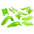 Cycra Powerflow Complete Body Kit Green For Kawasaki Kx450f 2013-2015 