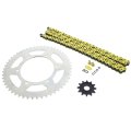 Yellow O Ring Chain And Sprocket Kit 12 52 114l For Yamaha Wr250f 2001-2006 Steel Front Rear Sprockets