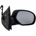 Gmc Yukon Xl 1500 2007-2014 Door Mirror Passenger Side Power Heated Folding W Memory Signal Light Puddle 2 Caps Paintable 
