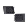 Bumper Grille Pair For Jeep Renegade 2015 2016 2017 2018 Front Outer Driver And Passenger Side Textured Black Bezel Ch1039176 