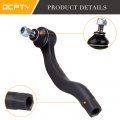 Ocpty New 2-piece Fit For 1990-1993 Acura Integra 1988-1991 Honda Civic Crxa 2 Front Outer Tie Rod Ends
