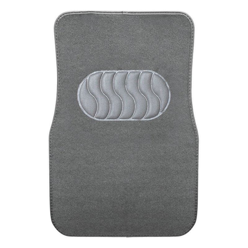 Pilot Automotive Fm-jd03g Luxury Carpet Gray 4 Piece