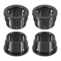 28 Pcs Cable Snap Bushing Grommet 9 16 Mounting Dia Black Round Nylon In Protector Plastic Hole Grommets For Wiring 