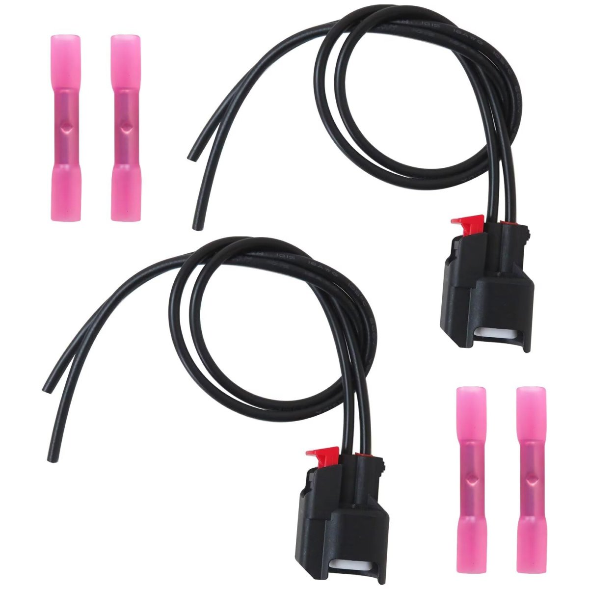 19352068 645134 Wheel Speed Sensor Connector Pigtail With Heat Shrink Connectors For Jeep Chrysler Dodge Ford Chevy Lincoln