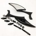 Smt-black Spear Blade Mini Mirrors Compatible With Vulcan Vn 750 800 900 1500 1600 B00rw3ozls