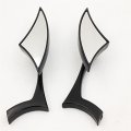 Smt-black Spear Blade Mini Mirrors Compatible With Vulcan Vn 750 800 900 1500 1600 B00rw3ozls