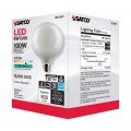 Satco 6pk 8w G40 Globe Filament Led 4000k E26 Base White Dimmable 100w Equiv