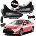 2017-2019 Corolla L Le Xle Fog Lights Front Bumper Replacement For 8143002020 8144002020 Left Right Side Driving Lamps Assembly 