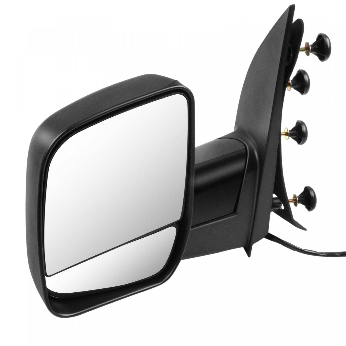 Driver Side Mirror With Manual Folding Heated For 2003-2013 Ford E-150 E-250 2004-2013 E-350 E-450 Super Duty