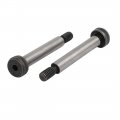 Uxcell 5pcs 40cr Steel Shoulder Bolt 6mm Dia 35mm Length M5x10mm Thread