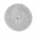 Uxcell M10 Thread 80mm Diameter Round Shape Aluminum Disc Hardware For Glass Table 2pcs