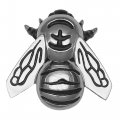 Bumblebee Door Knocker Nickel Standard Size 