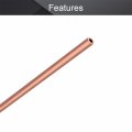 Mromax 19 68 Inch Long Round Copper Tube 2mm Id X 3mm Od 500mm Red Straight Pipe Bar Rod 1 64 Feet For Diy Projects Building