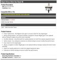 Liftgate Release Motor Gear Repair Kit Compatible With 2007-2009 Chevy Tahoe Up To 12 08 2008