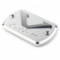 Zhisheng Cnc Aluminum Front Brake Fluid Cap Reservoir Cover For Yamaha V Star Xvs 650 950 1100 1300 Chrome
