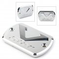Zhisheng Cnc Aluminum Front Brake Fluid Cap Reservoir Cover For Yamaha V Star Xvs 650 950 1100 1300 Chrome