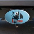A Christmas Story I Triple Dog Dare You Oval Tow Trailer Hitch Cover Plug Insert