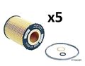 5 Engine Oil Filters Mann 11427521008 Hu 823 X Bmw E60 E63 E65 550i 760i 650i 750i X5 