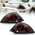 Smoked 00-02 Mitsubishi Eclipse Tail Lights Taillights Brake Assembly Taillamps Left Right 2000 2001 2002 