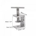 Uxcell Stainless Steel C-clamp 40mm Wide Jaw Opening With T-bar Handle For Woodworking Welding Building