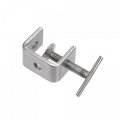 Uxcell Stainless Steel C-clamp 40mm Wide Jaw Opening With T-bar Handle For Woodworking Welding Building