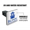 Blinn College Secondary Logo Tow Trailer Hitch Cover Plug Insert 1 4 Inch 25