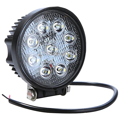 Race Sport Rs-27w-r 4 Round 27w 1755 Lumens High-power Led Light