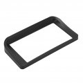 2-din Car Radio Panel Frame Abs Black Fascia Compatible With Lx-470 1998-2002 Cruiser 100 Lc100 1998-2003