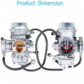 Labwork Carburetor With 2 Intake Boot Replacement For Yamaha 600 Yfm600 1998 1999 2000 2001