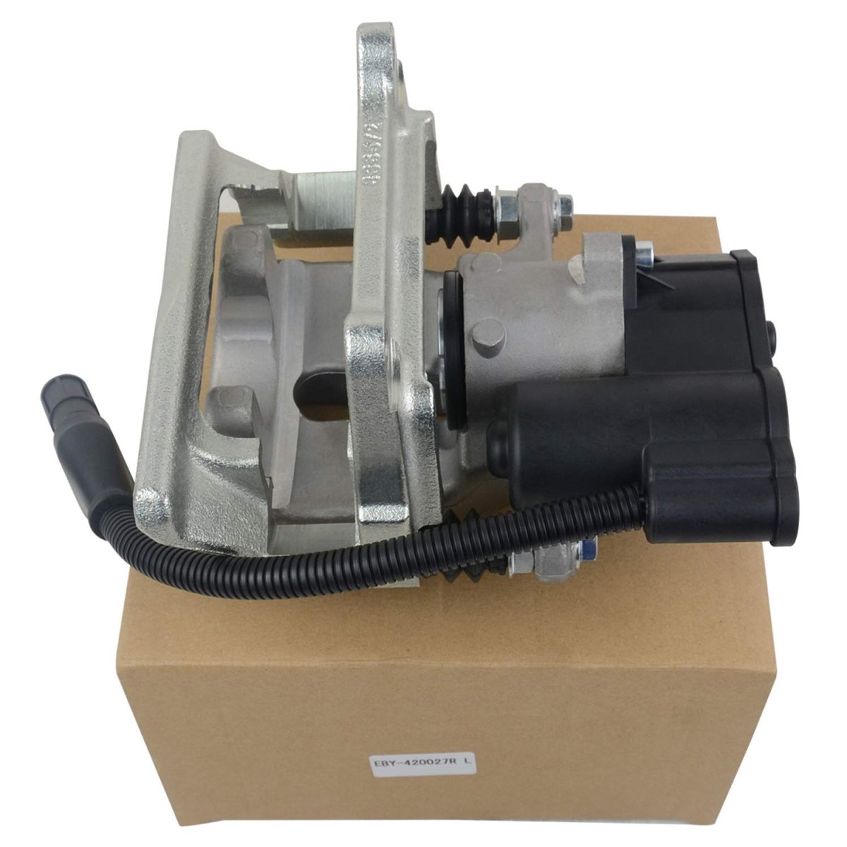 Flynsu Rear Left Electronic Parking Brake Caliper W Actuator Replacement For 2004-2010 Audi A8 S8 Part 4e0615403a 4e0615403b