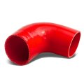 2 5 Inches To 3 90 Degree Elbow Turbo Intercooler Intake Piping Coupler Reducer Silicone Hose Red 